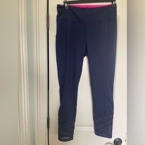 Never worn navy blue Lilly Pulitzer leggings
